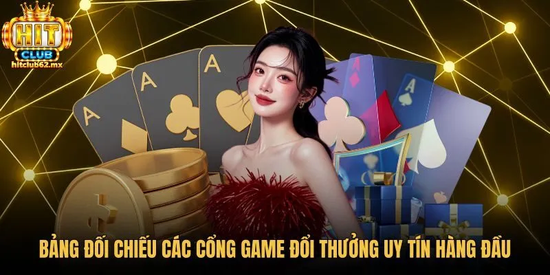 Bảng so sánh thông số các cổng game đổi thưởng uy tín