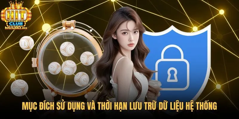 Chính sách bảo mật quy định thời hạn lưu trữ thông tin