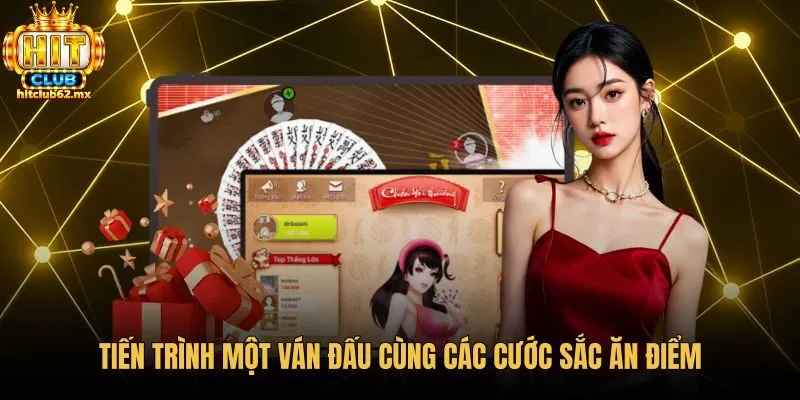 Tiến trình ván đấu và cước sắc trong cách chơi chắn giỏi